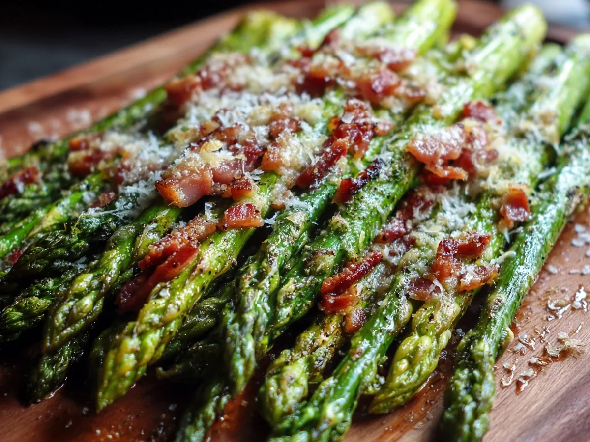 Roasted Parmesan Asparagus with Turkey Ham - Image 2
