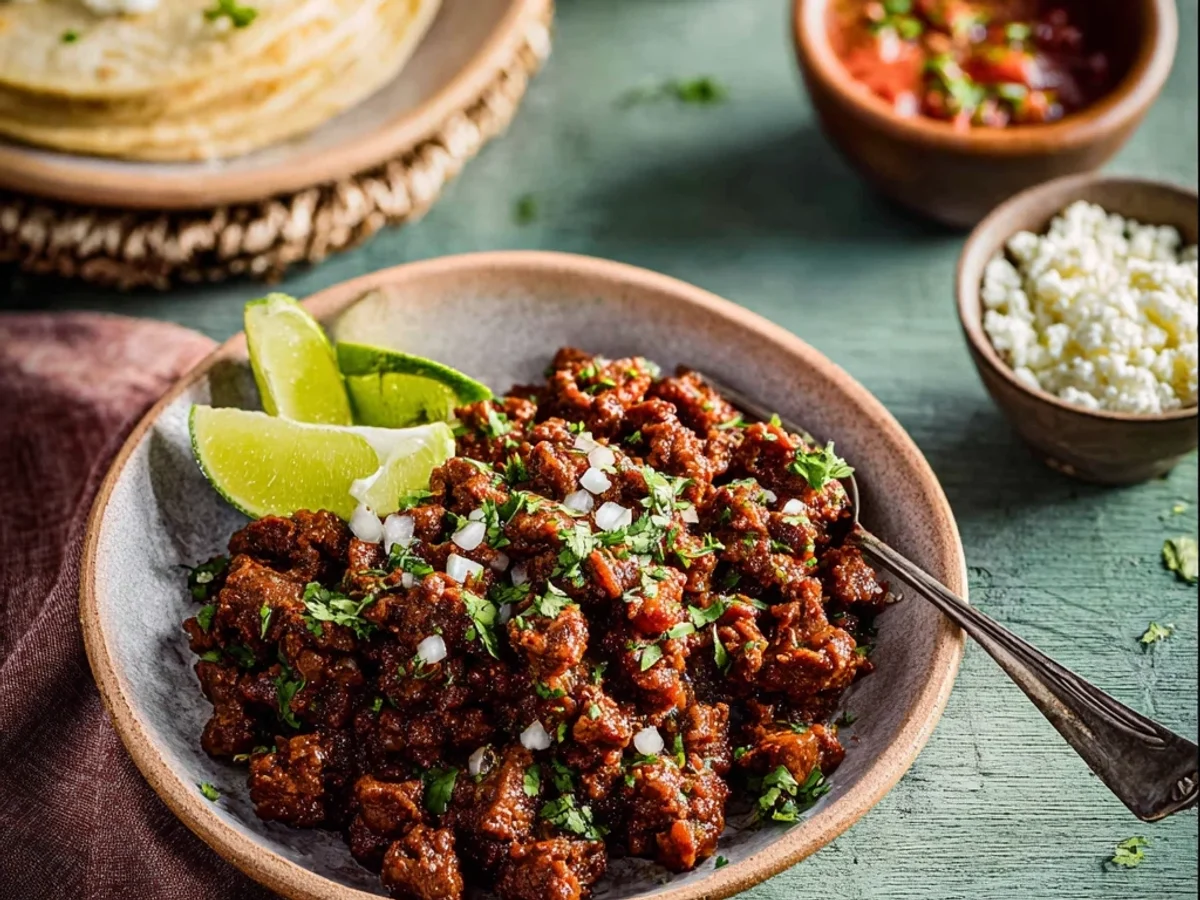 Rustic Carne Picada: Simple Mexican Minced Meat Dish - Image 1