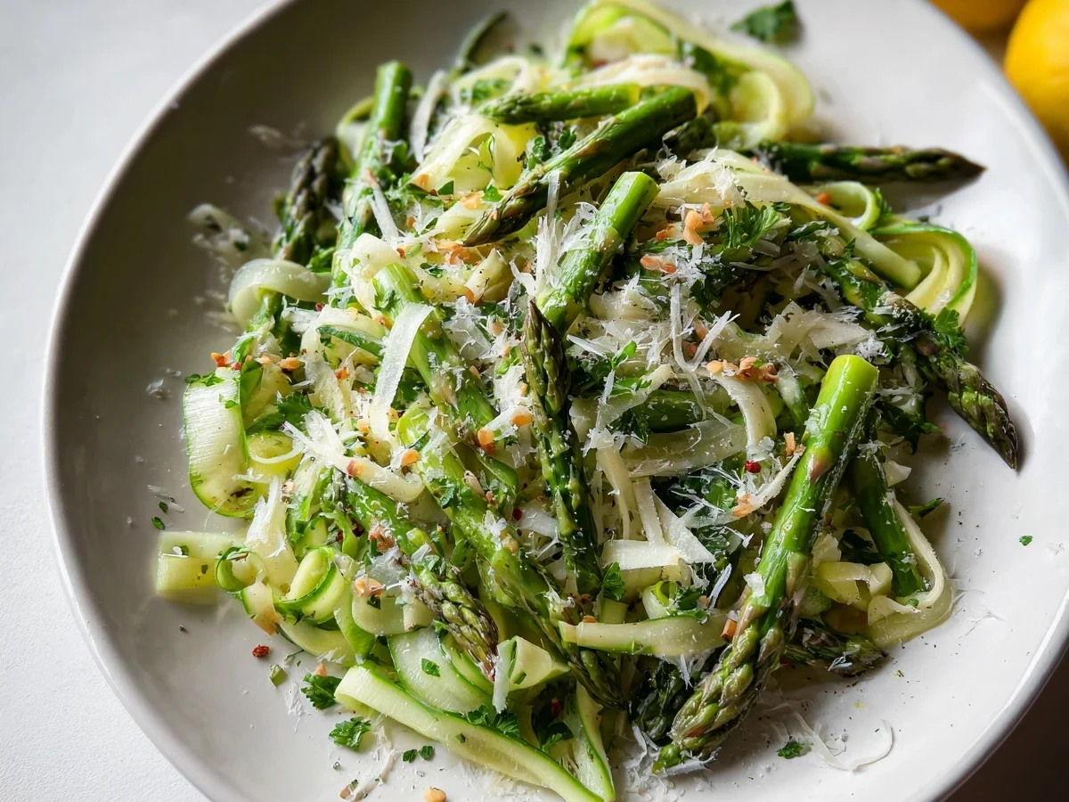 Shaved Asparagus Salad with Zesty Lemon Dressing - Image 2