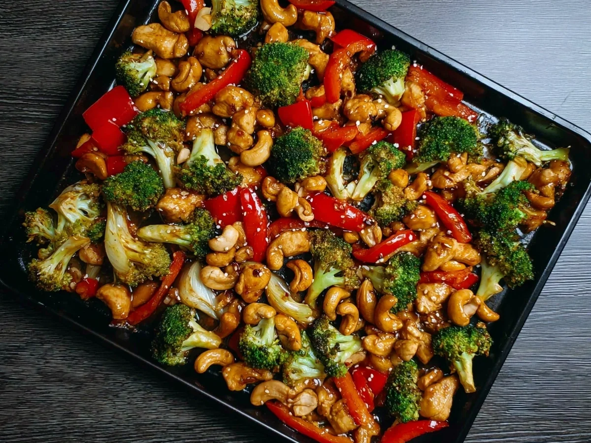 Sheet Pan Cashew Chicken: Easy Weeknight Dinner - Image 2