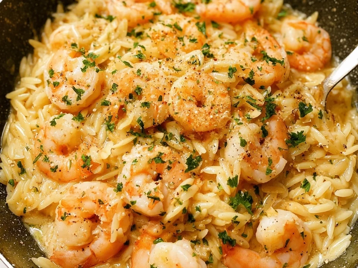 Shrimp Scampi Orzo: Easy One-Pot Pasta - Image 1