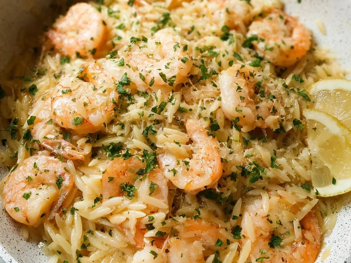 Shrimp Scampi Orzo: Easy One-Pot Pasta - Image 2