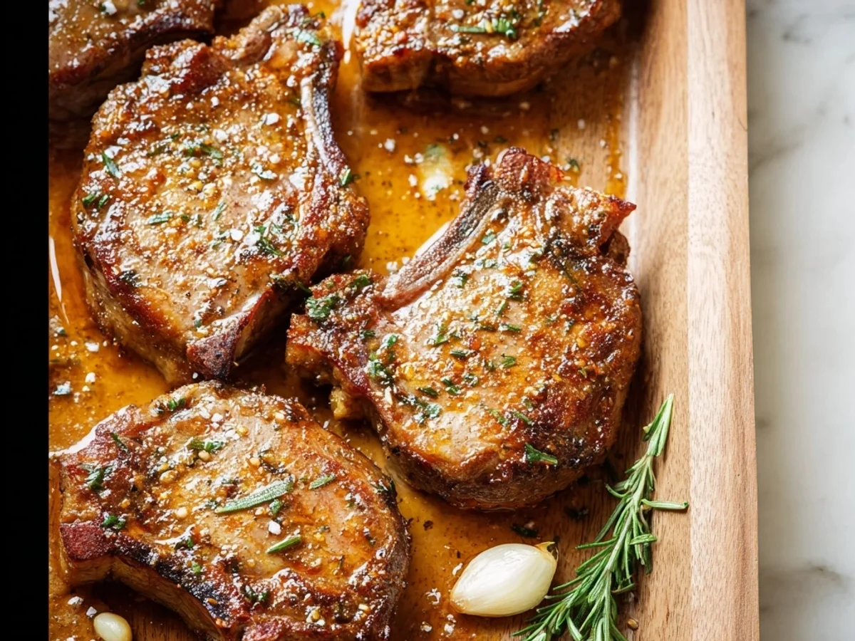 Simple Baked Lamb Chops with Rosemary & Garlic - Image 2