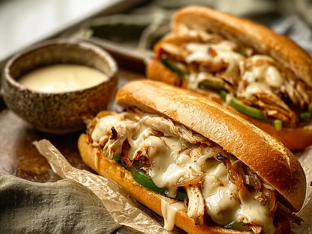 Simple Chicken Philly Cheese Steaks: A Weeknight Favorite - Image 2