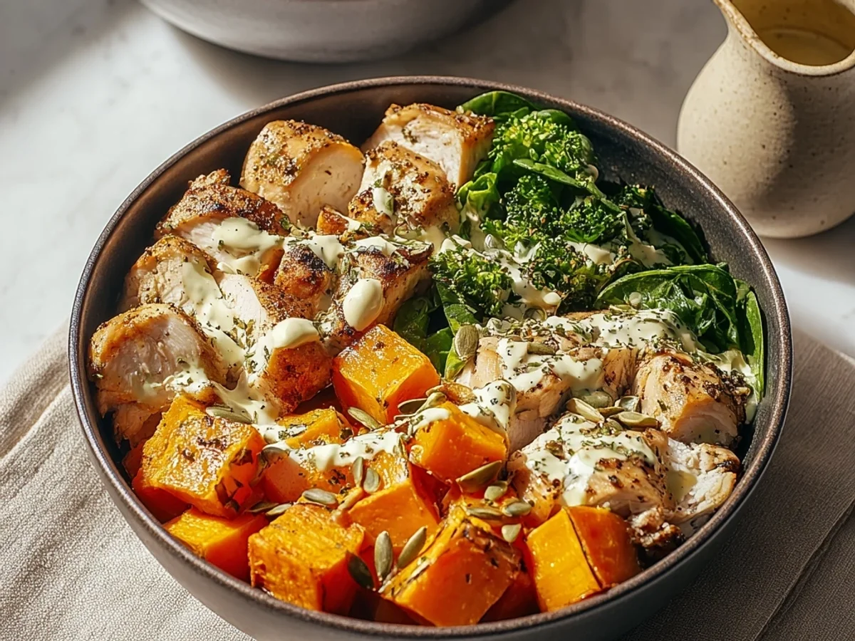 Simple Chicken & Sweet Potato Bowls for Two - Image 2