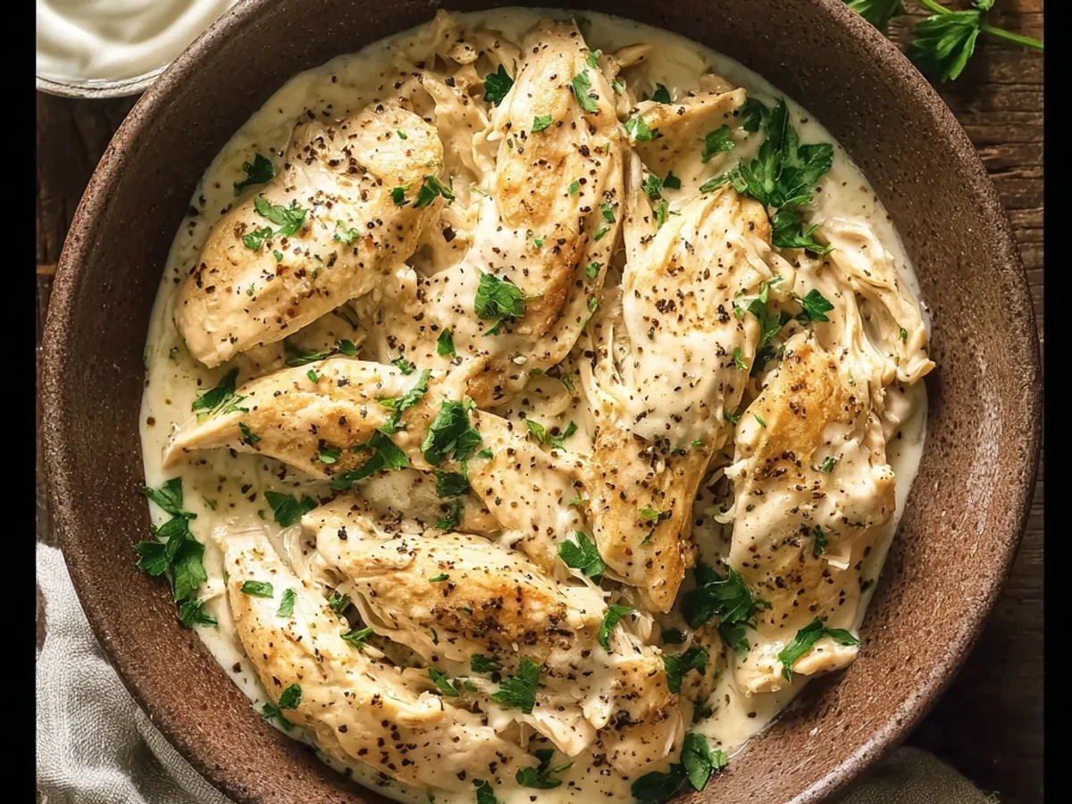 Simple Crock Pot Ranch Chicken: Easy Weeknight Dinner - Image 1