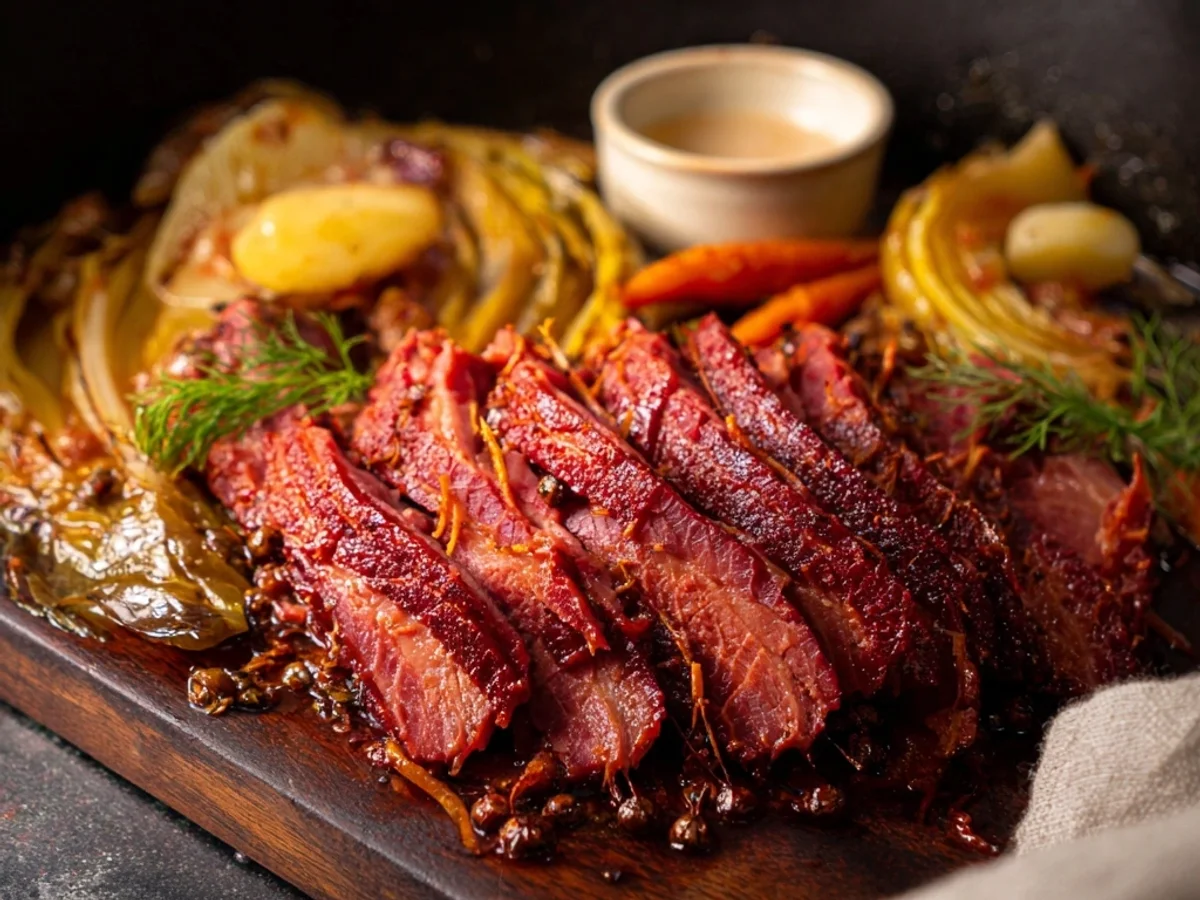 Slow-Cooked Tender Corned Beef Brisket Recipe - Image 2