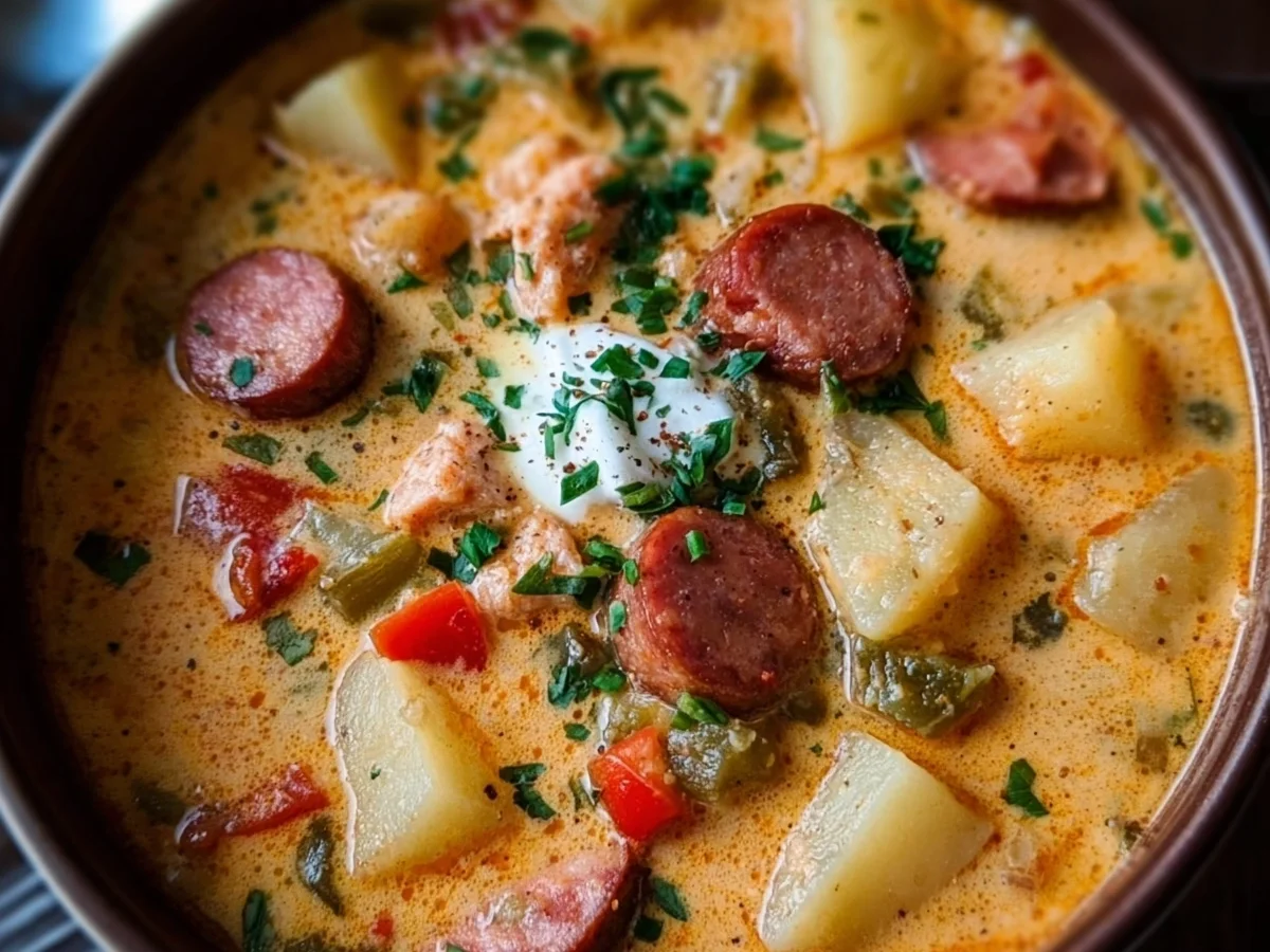 Slow Cooker Cajun Potato Soup: Creamy & Hearty - Image 2