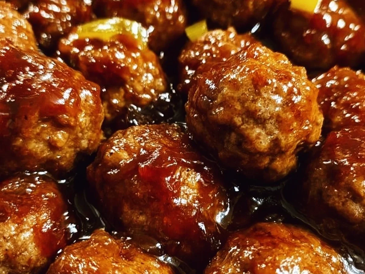 Slow Cooker Mississippi Meatballs: Tangy & Savory - Image 1