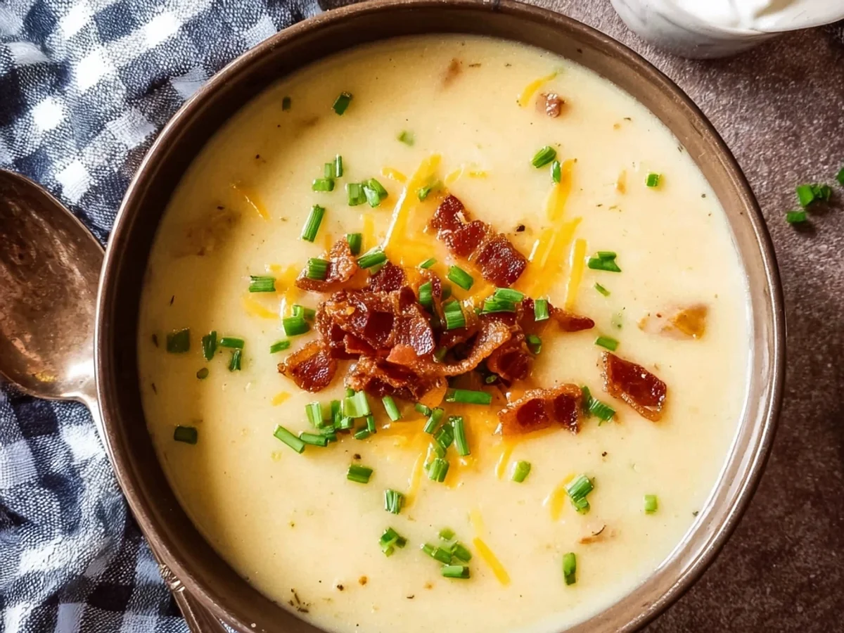 Slow Cooker Potato Soup: Creamy Comfort Made Simple - Image 1