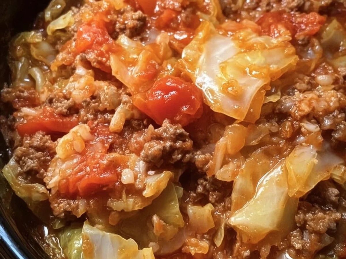 Slow Cooker Unstuffed Cabbage Rolls: Easy Weeknight Meal - Image 2