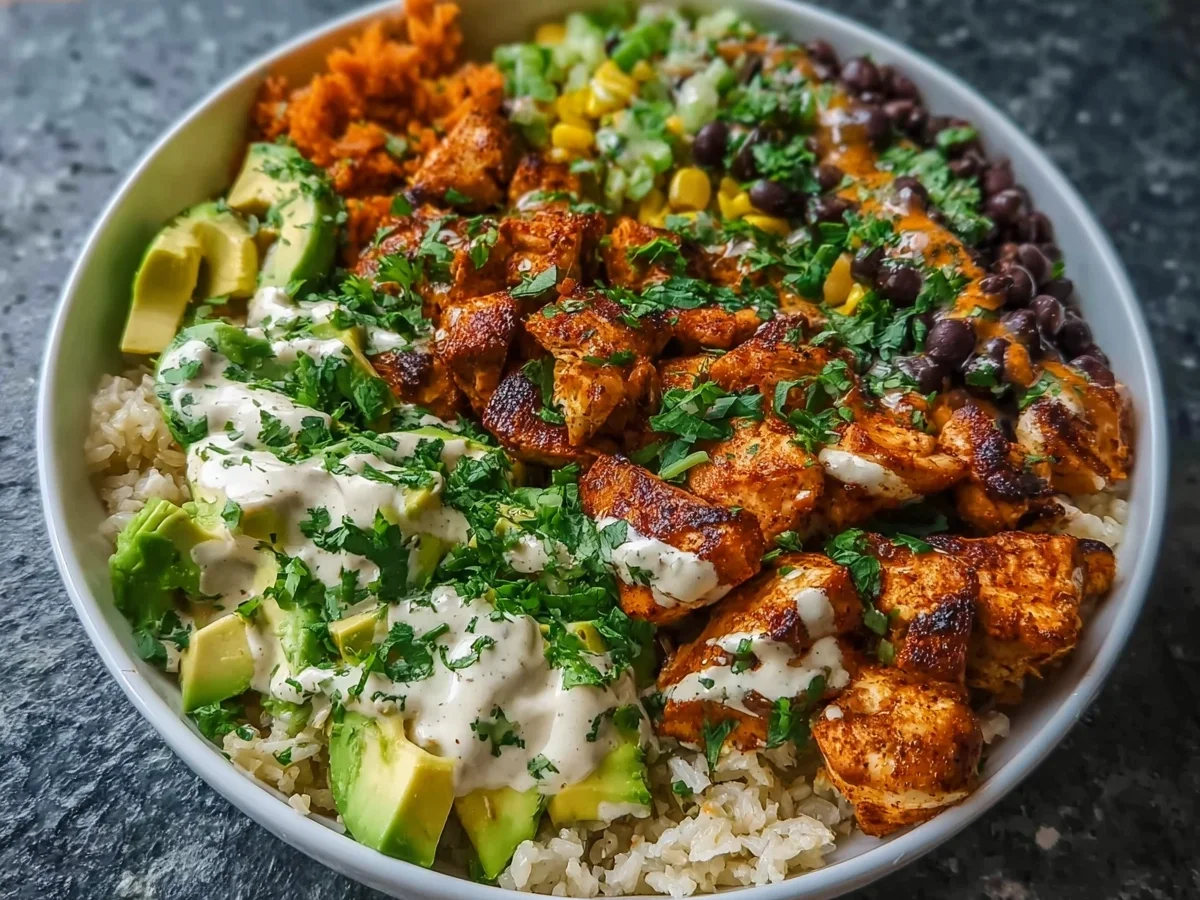 Smoky Chipotle Chicken Bowl: Quick Dinner & Meal Prep - Image 1