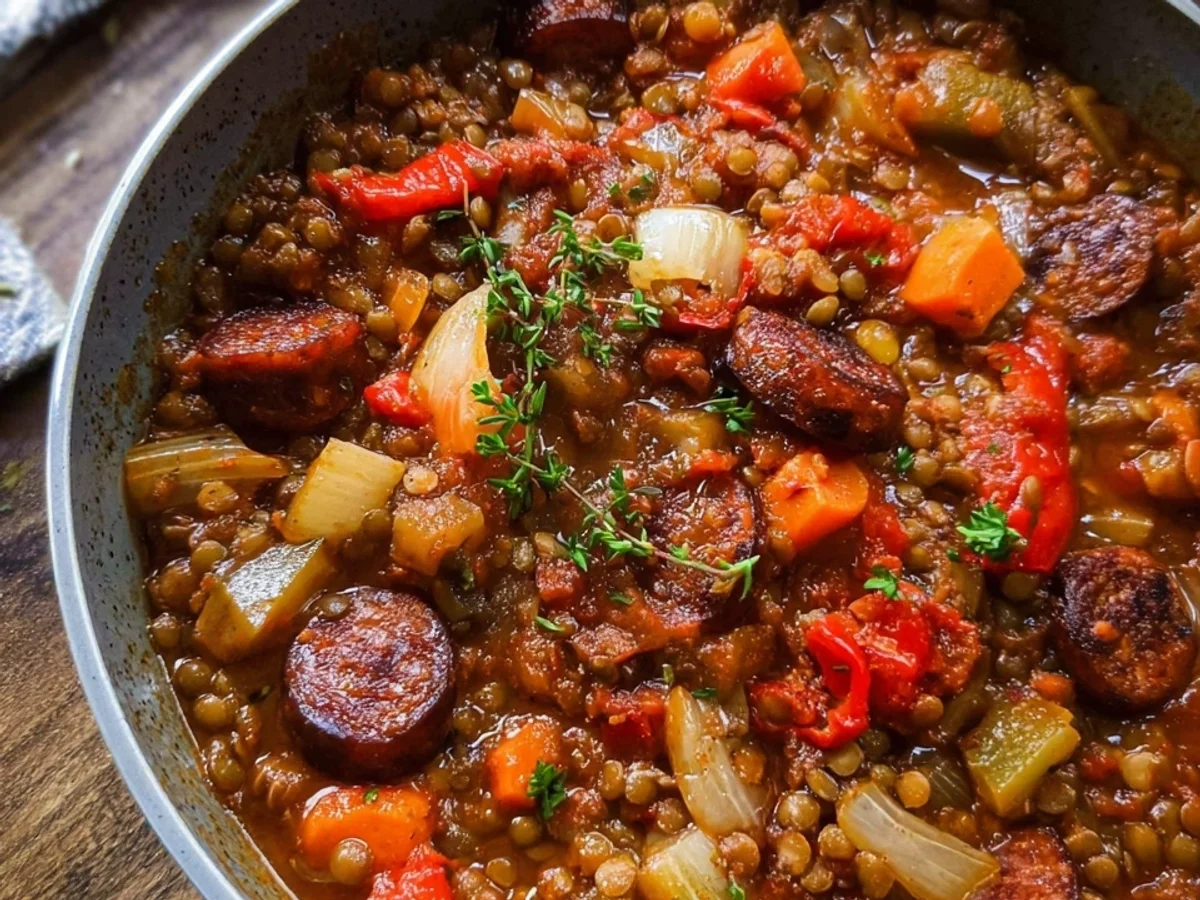 Spanish Lentil Stew: Hearty & Flavorful Meal - Image 2