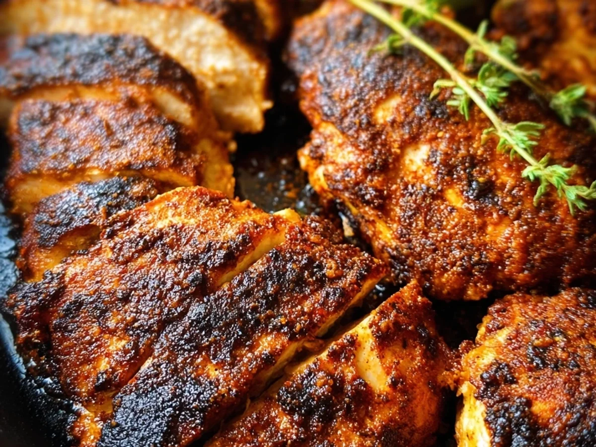 Spicy Blackened Chicken: Easy Weeknight Recipe - Image 1