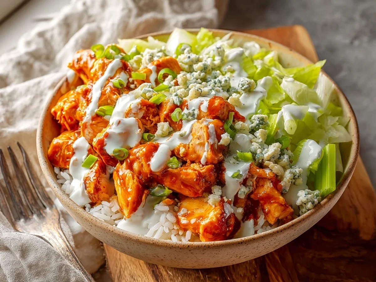 Spicy Buffalo Chicken Bowls: Easy, Flavorful Weeknight Meal - Image 2