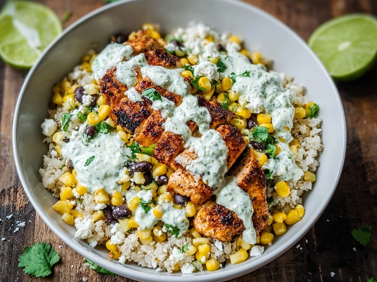 Street Corn Chicken Bowl: 40g Protein in 30 Mins - Image 2