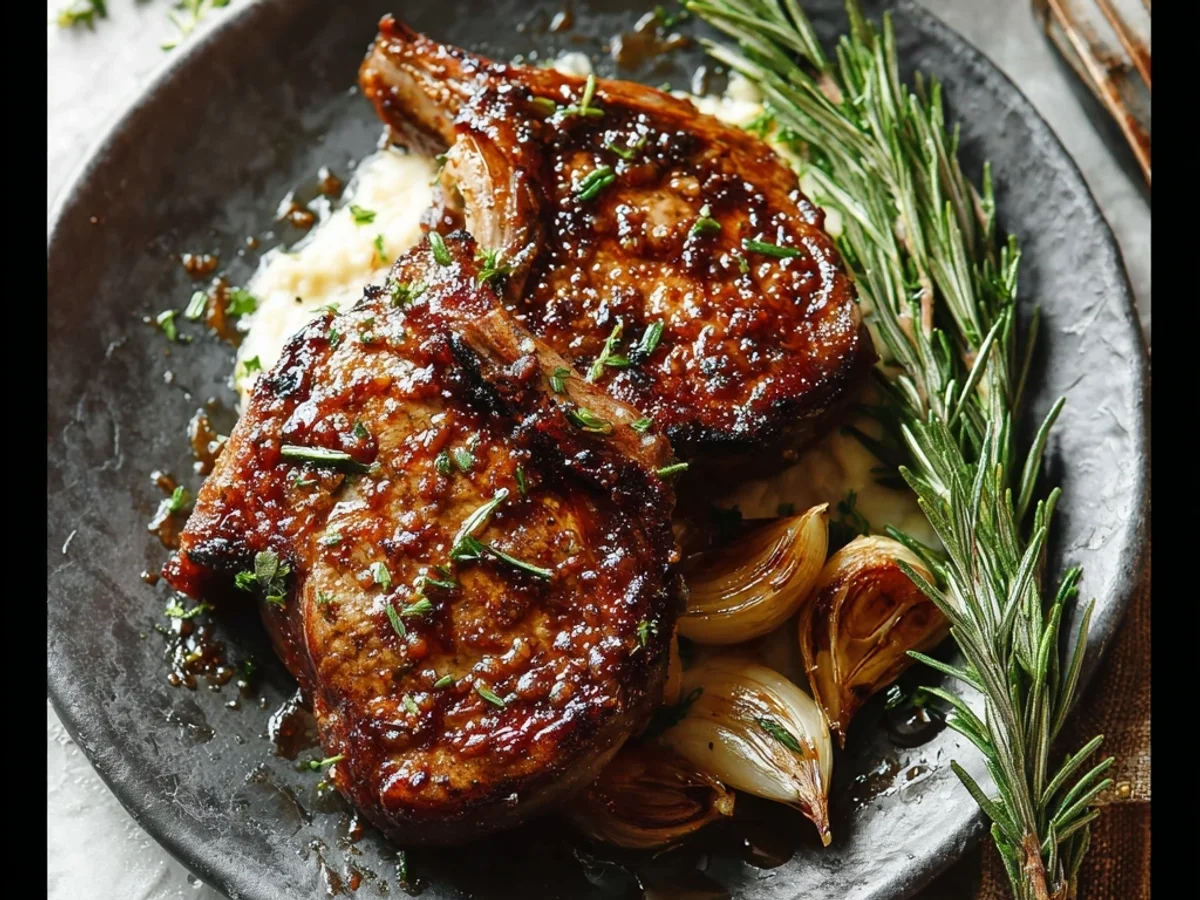 Sweet & Savory Brown Sugar Lamb Chops Recipe - Image 1