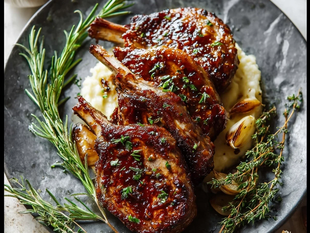 Sweet & Savory Brown Sugar Lamb Chops Recipe - Image 2