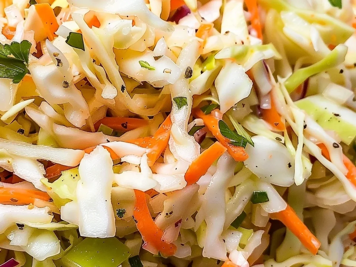 Sweet Vinegar Coleslaw: A Tangy Southern Side Dish - Image 1