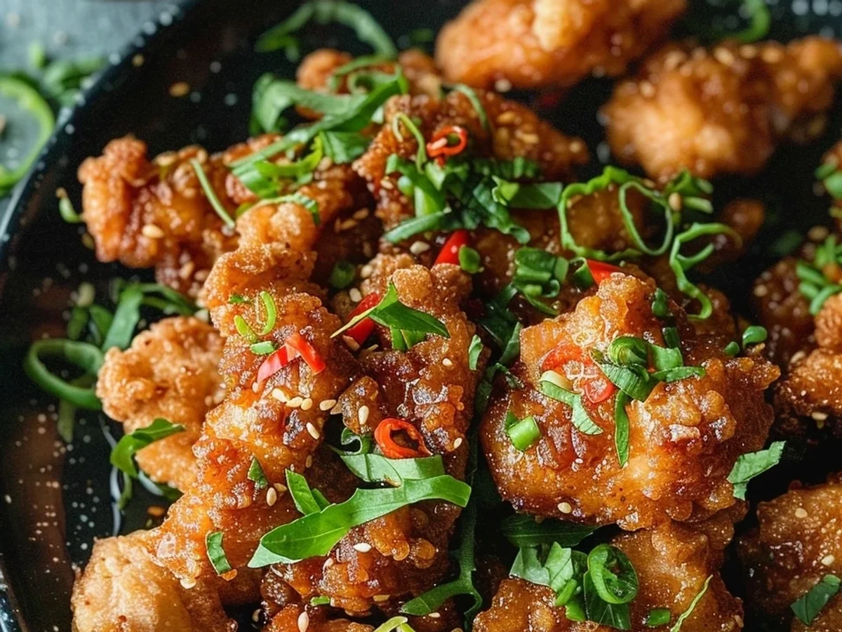 Taiwanese Air Fryer Salt and Pepper Chicken: Crispy Bites - Image 1