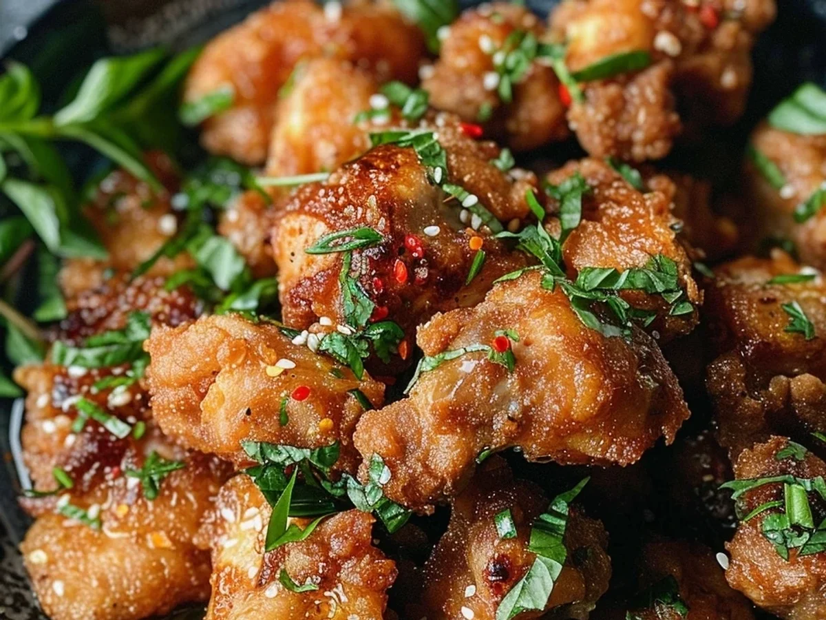 Taiwanese Air Fryer Salt and Pepper Chicken: Crispy Bites - Image 2
