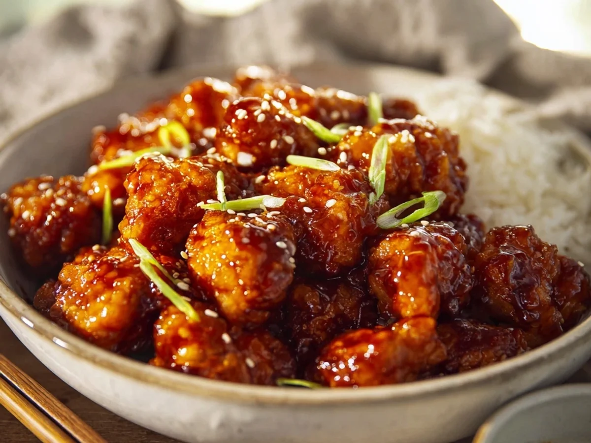 Tangy 3-Ingredient Orange Chicken with BBQ Marmalade - Image 1