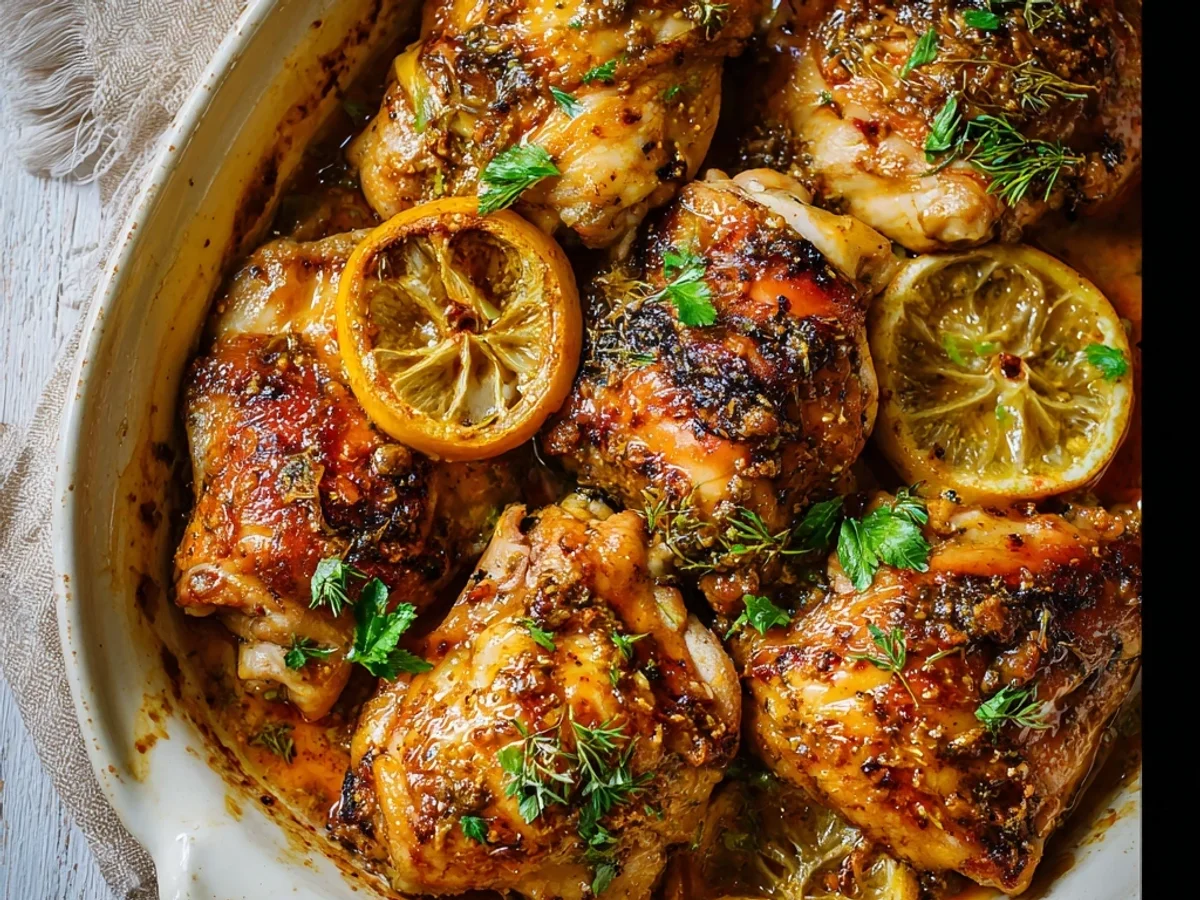 Tangy Lemon Butter Chicken Bake - Image 1
