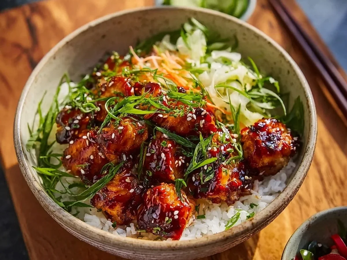 Tangy Sweet Chili Chicken Rice Bowls: Weeknight Delight - Image 2