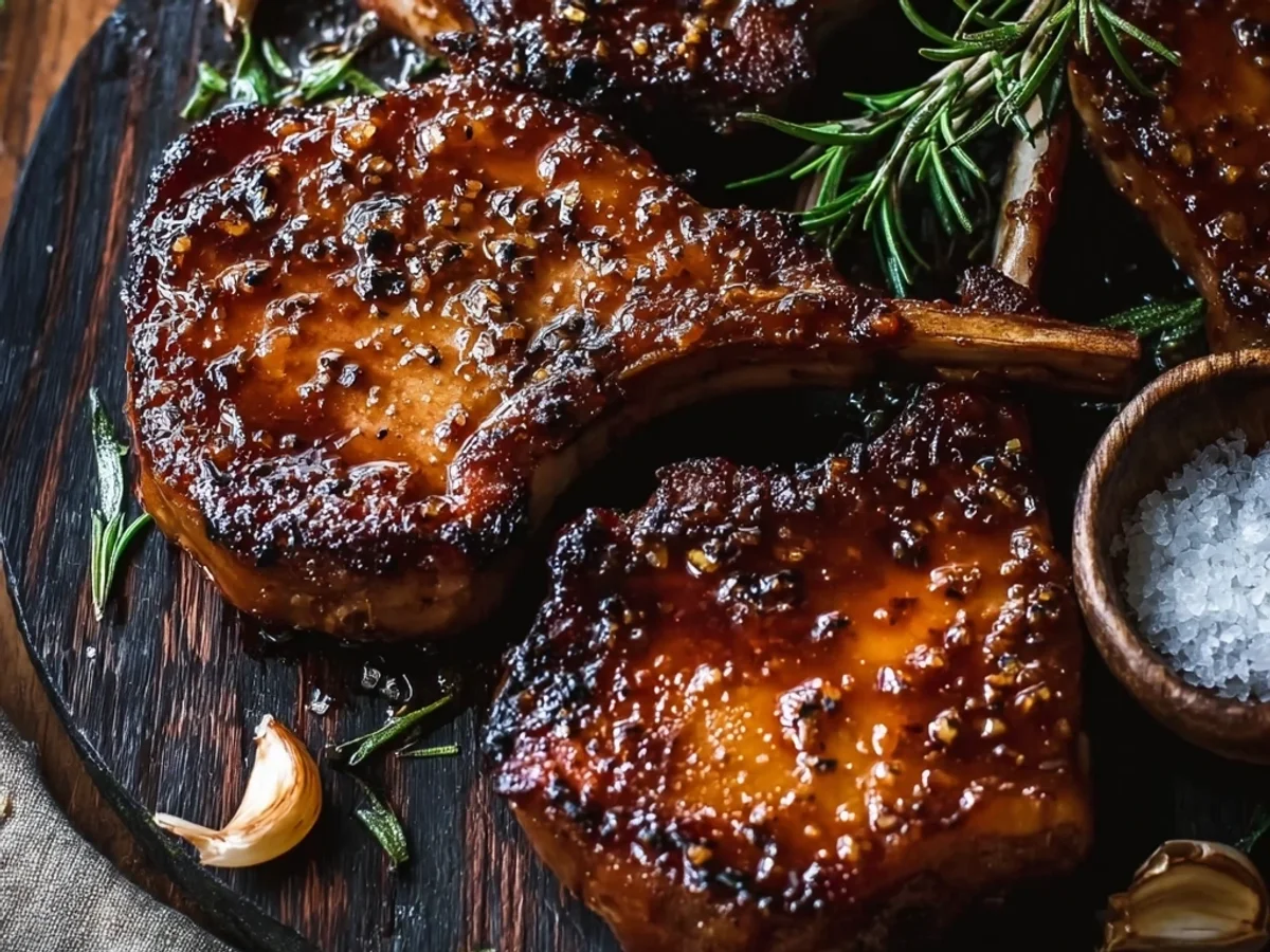 Tender Brown Sugar Garlic Lamb Chops: A Weeknight Treat - Image 1