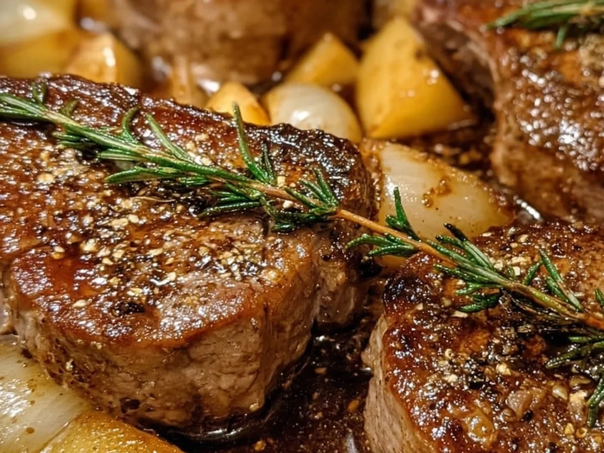 Tender Crock Pot Apple Lamb Chops for Easy Dinners - Image 1