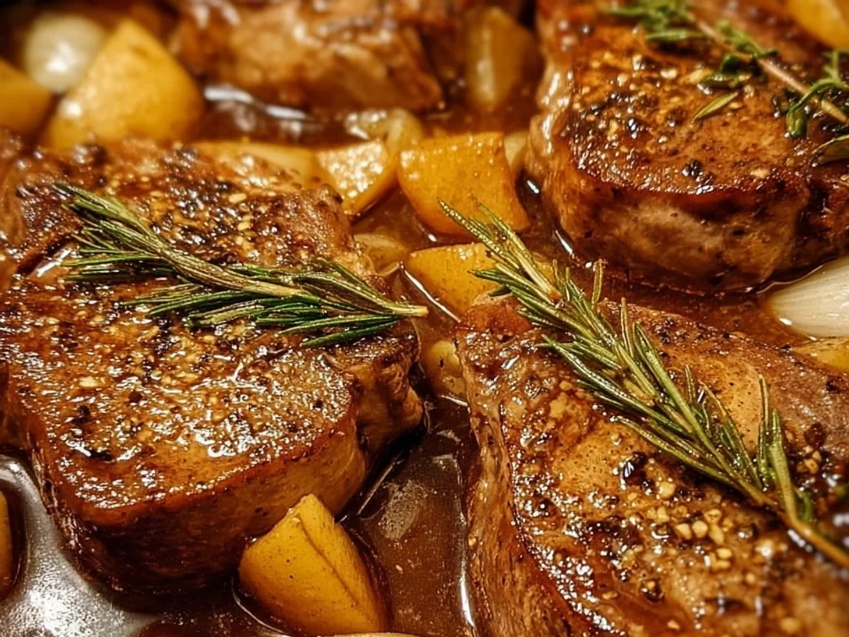 Tender Crock Pot Apple Lamb Chops for Easy Dinners - Image 2