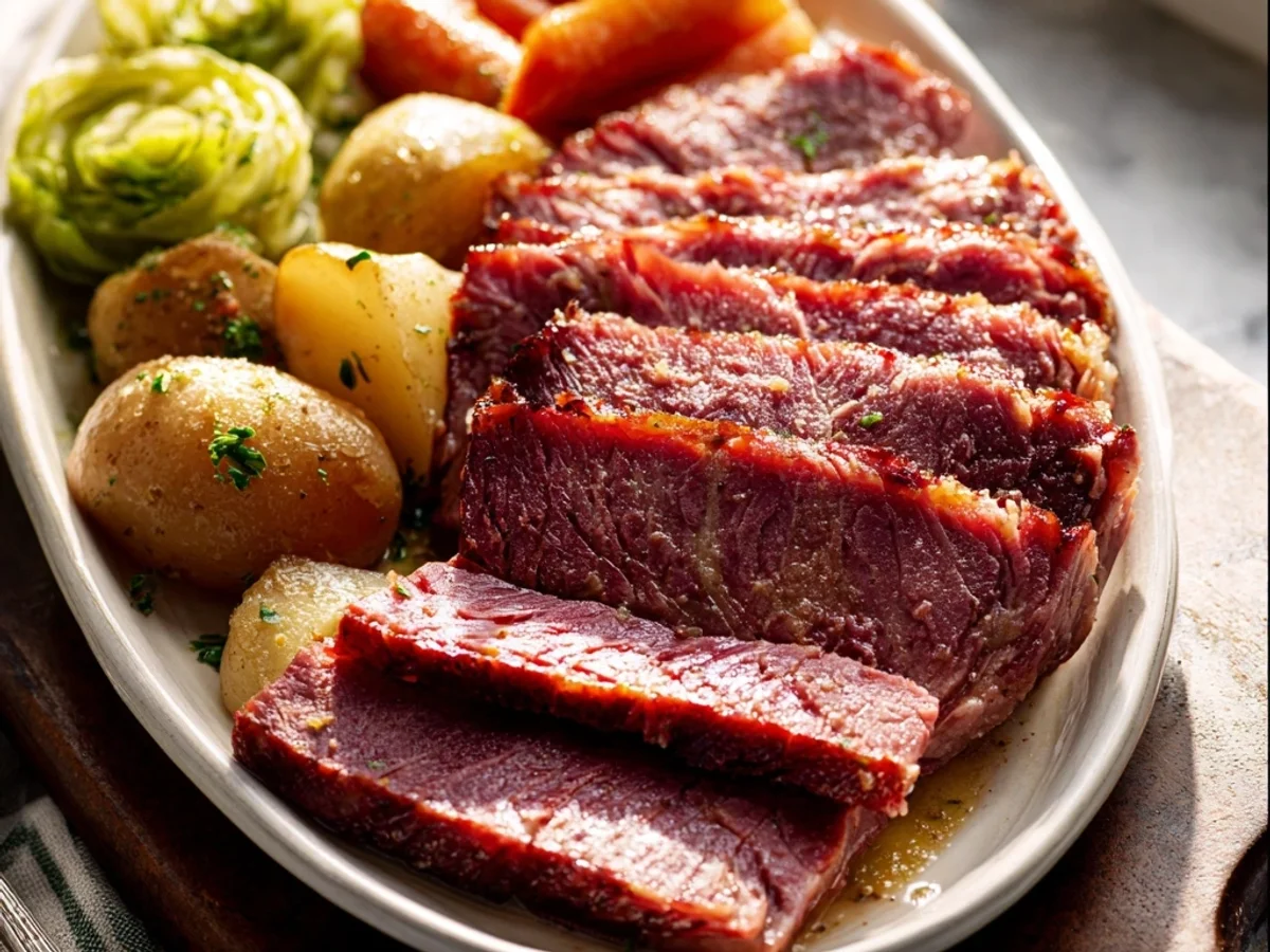 Tender Crock Pot Corned Beef: Slow-Cooked Flavor - Image 2