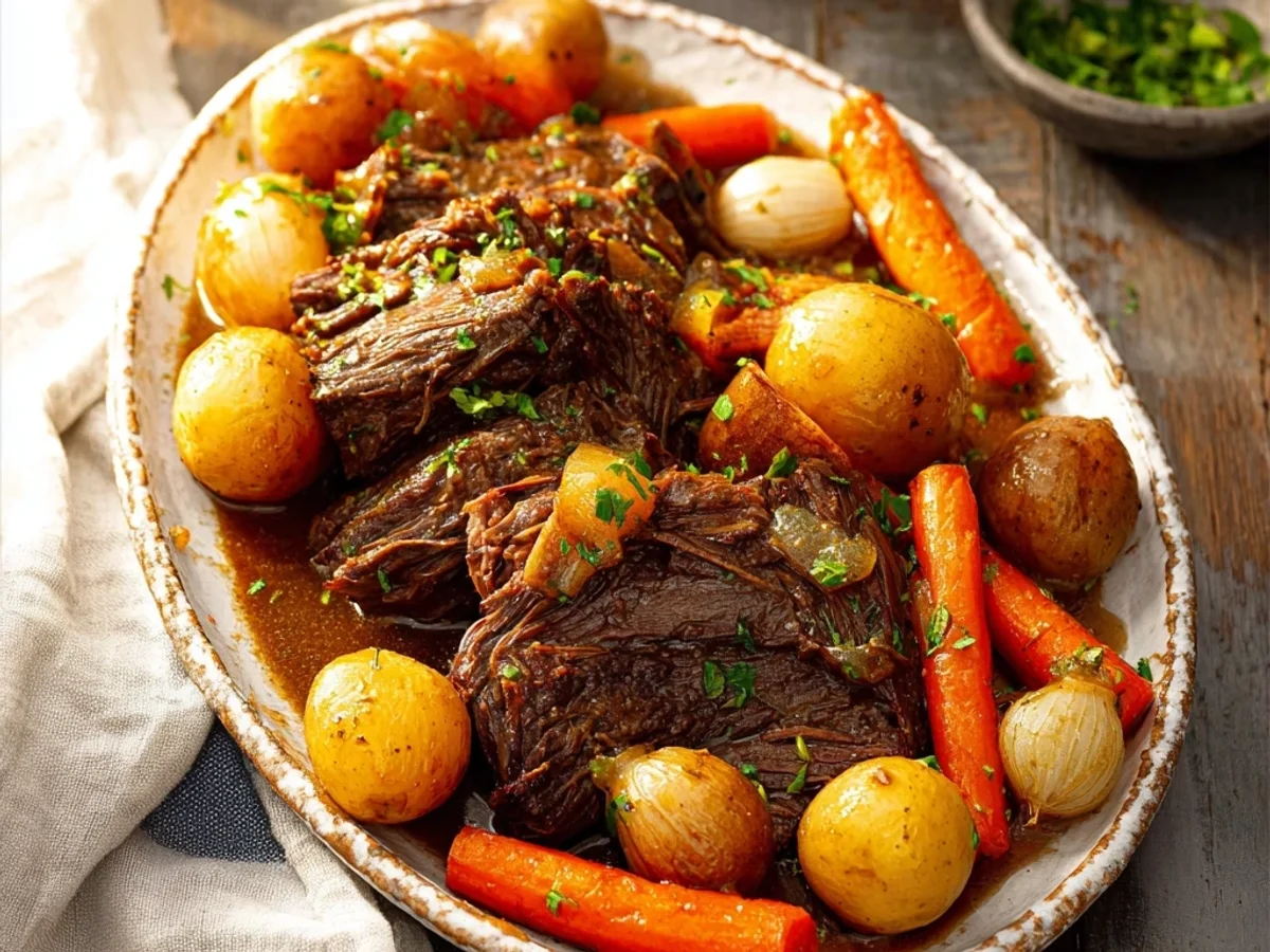 Tender Crock Pot Pot Roast for Simple Dinners - Image 2