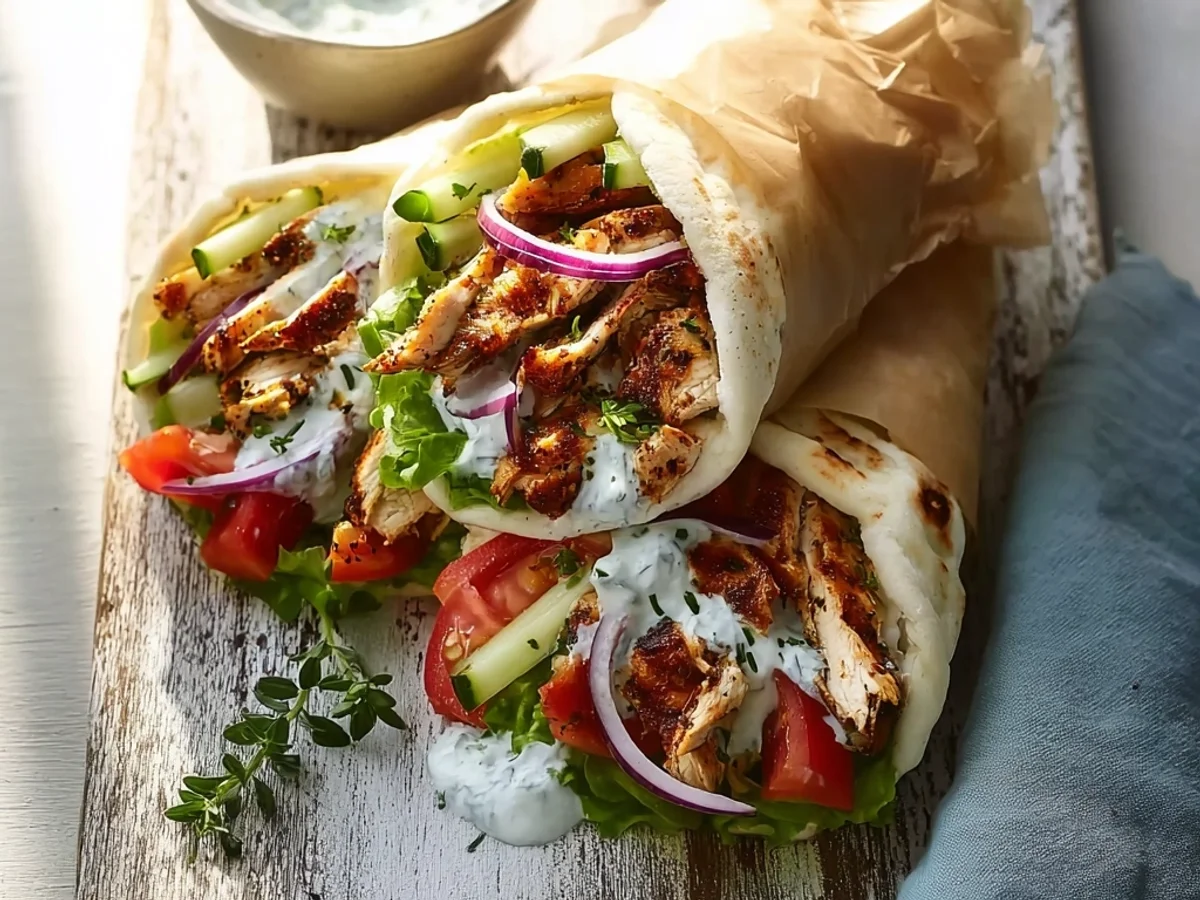 Tender Greek Chicken Gyros: An Authentic Recipe - Image 2
