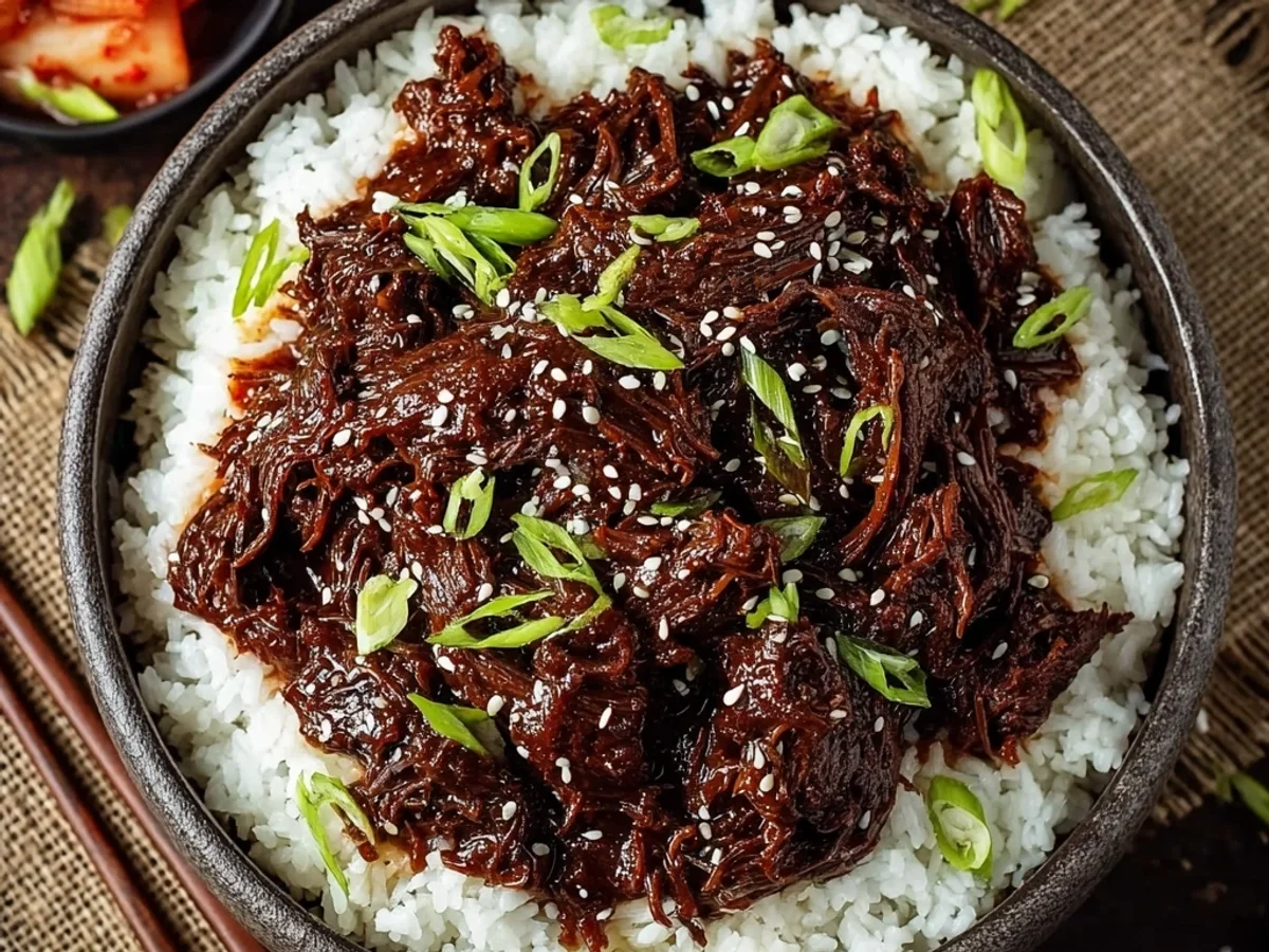 Tender Slow Cooker Korean Beef: Easy Family Dinner - Image 2