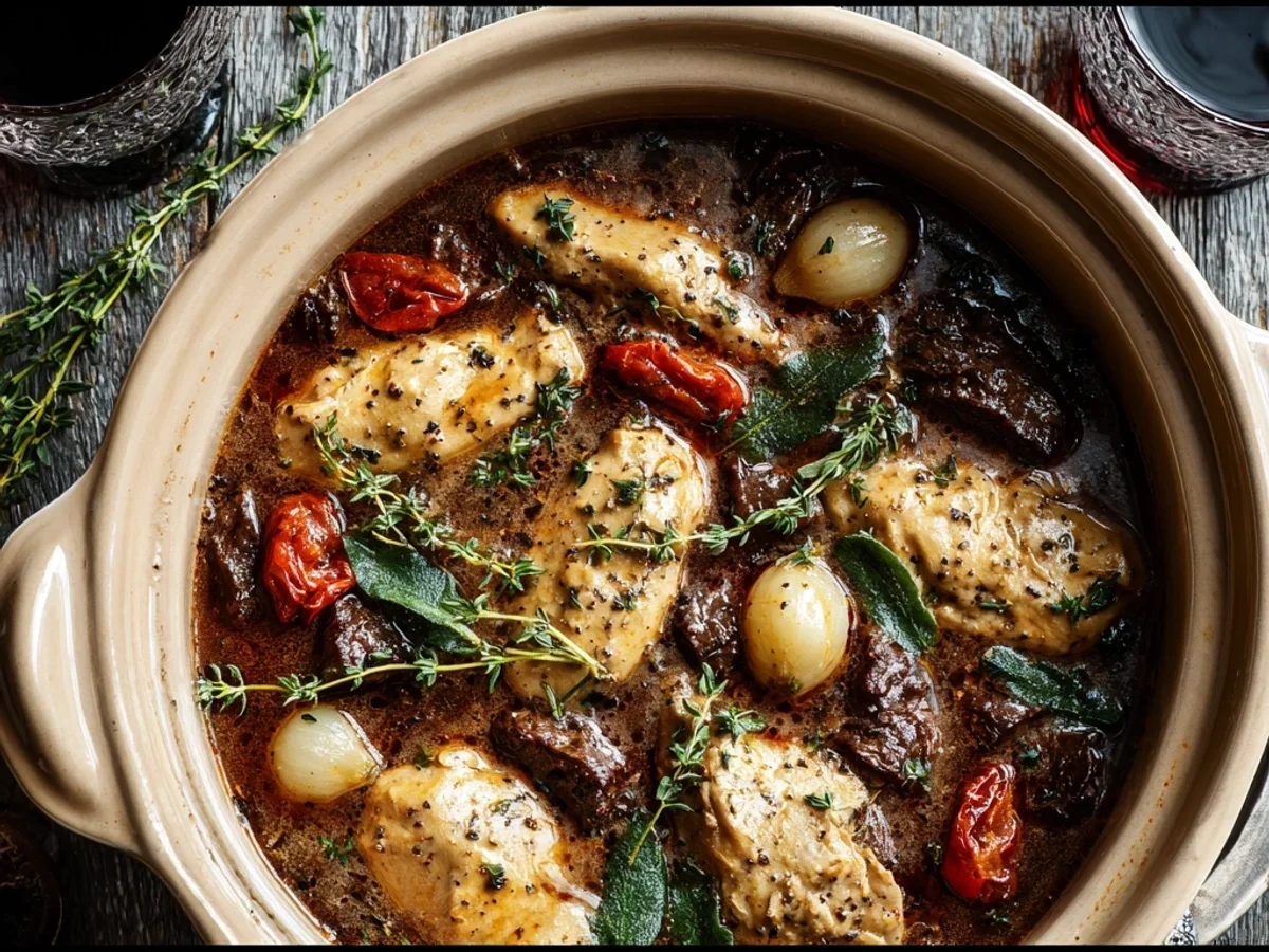 Tender Slow Cooker Valentine's Beef - Image 1