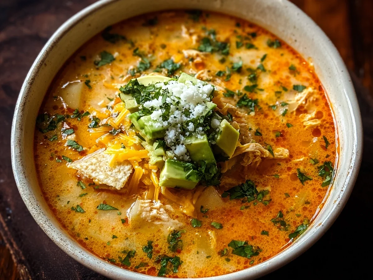 Tex-Mex Creamy Salsa Potato Soup - Image 2
