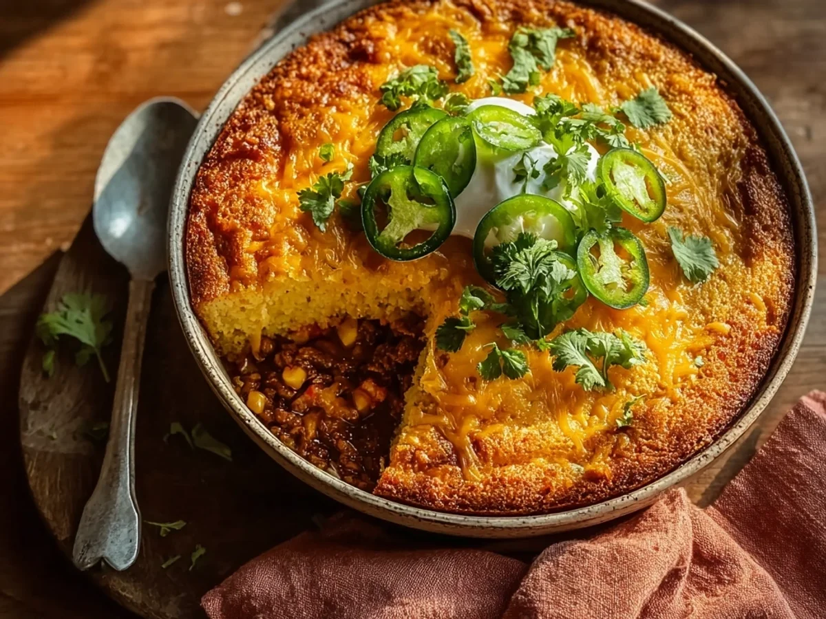 Texas Tamale Pie: Hearty Comfort Food Recipe - Image 1