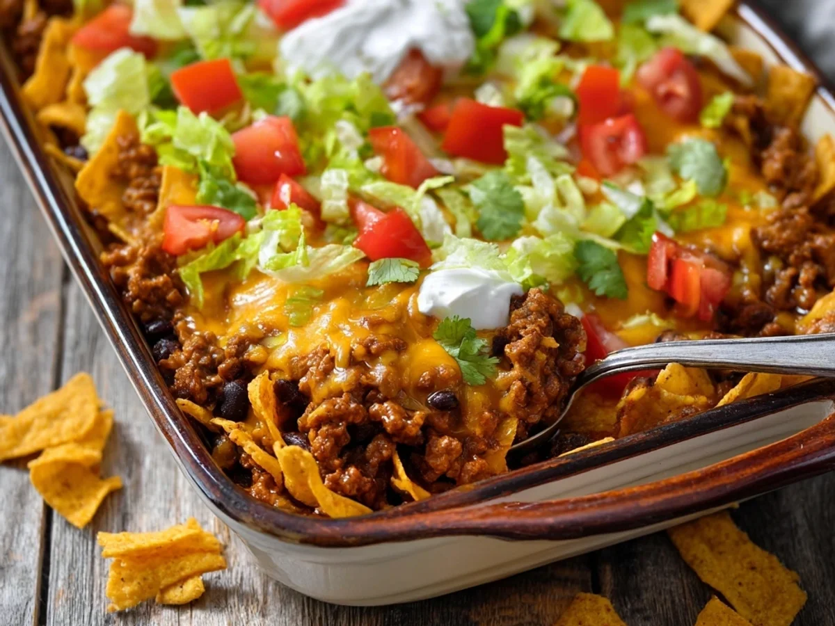 Walking Taco Casserole: Quick & Easy Weeknight Meal - Image 2