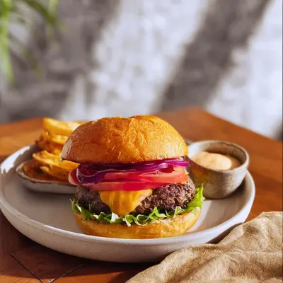 Air Fryer Frozen Burgers: Quick, Crispy, Juicy