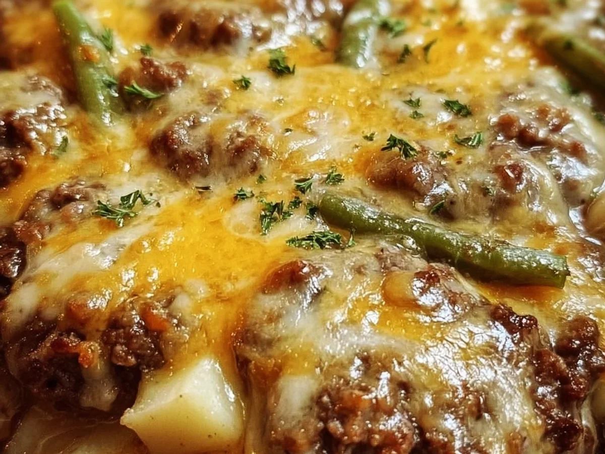 Amish Hamburger Steak Bake: Hearty Comfort Dinner - Featured Image