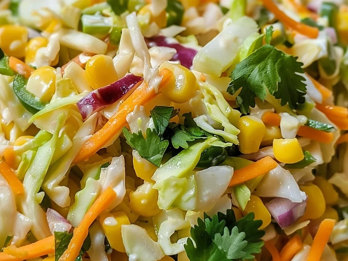 Bold Jalapeno Corn Coleslaw: A Zesty Summer Side - Featured Image
