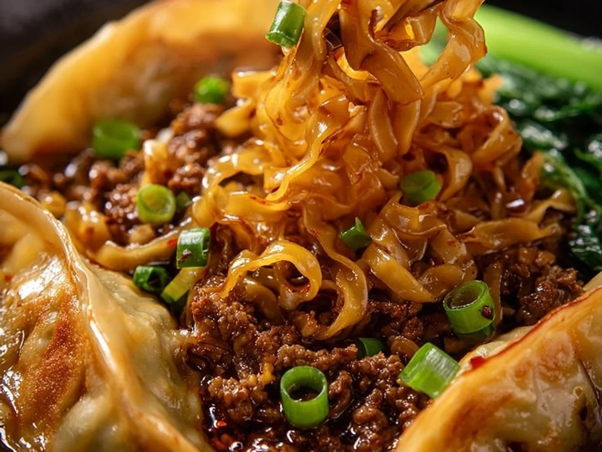 Bold Lamb Potsticker Noodle Bowl: Takeout-Style Flavor - Featured Image