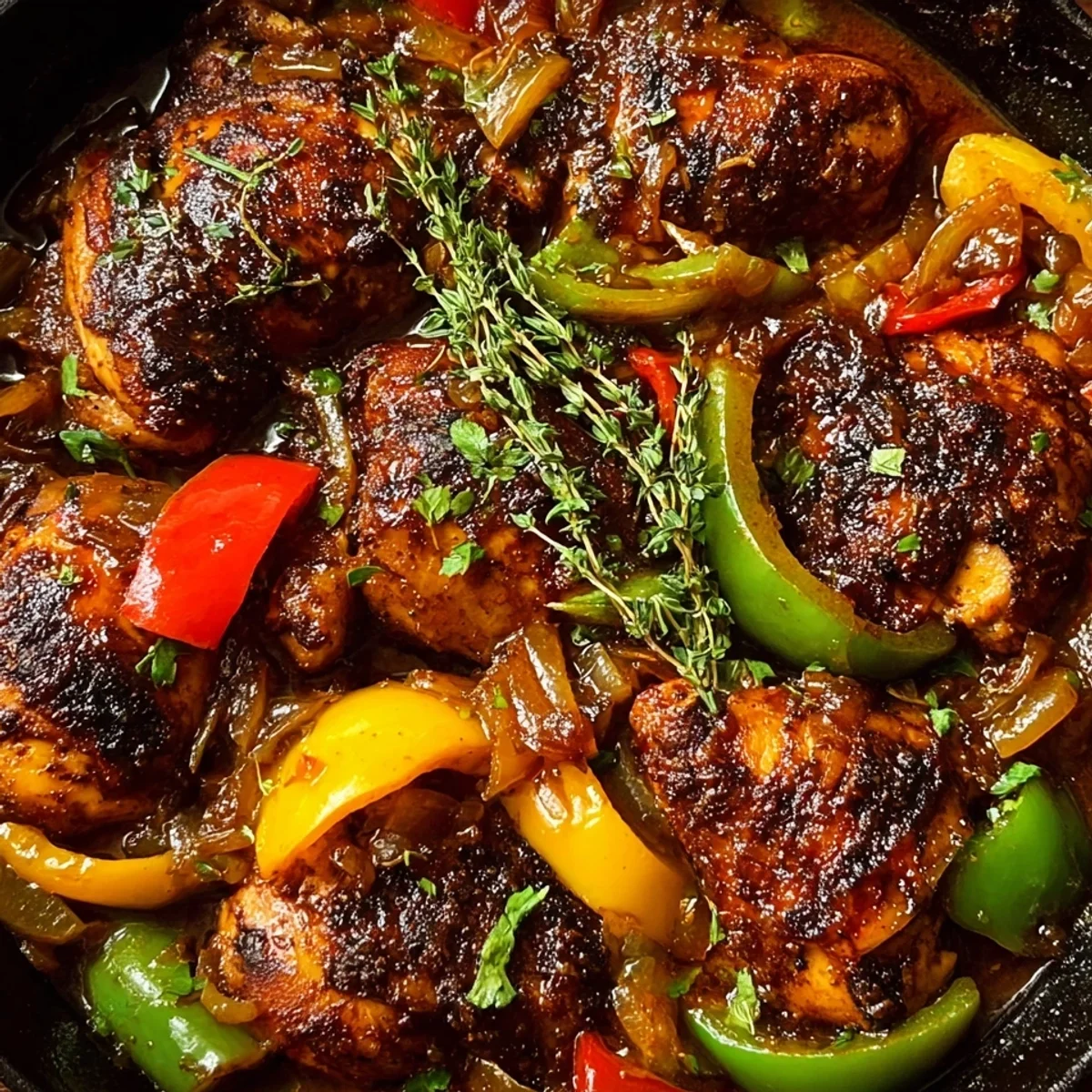 Caribbean Brown Stew Chicken: Island Comfort Dinner
