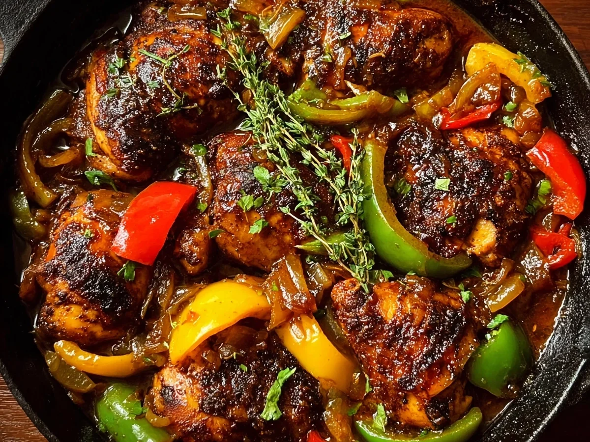 Caribbean Brown Stew Chicken: Island Comfort Dinner - Featured Image