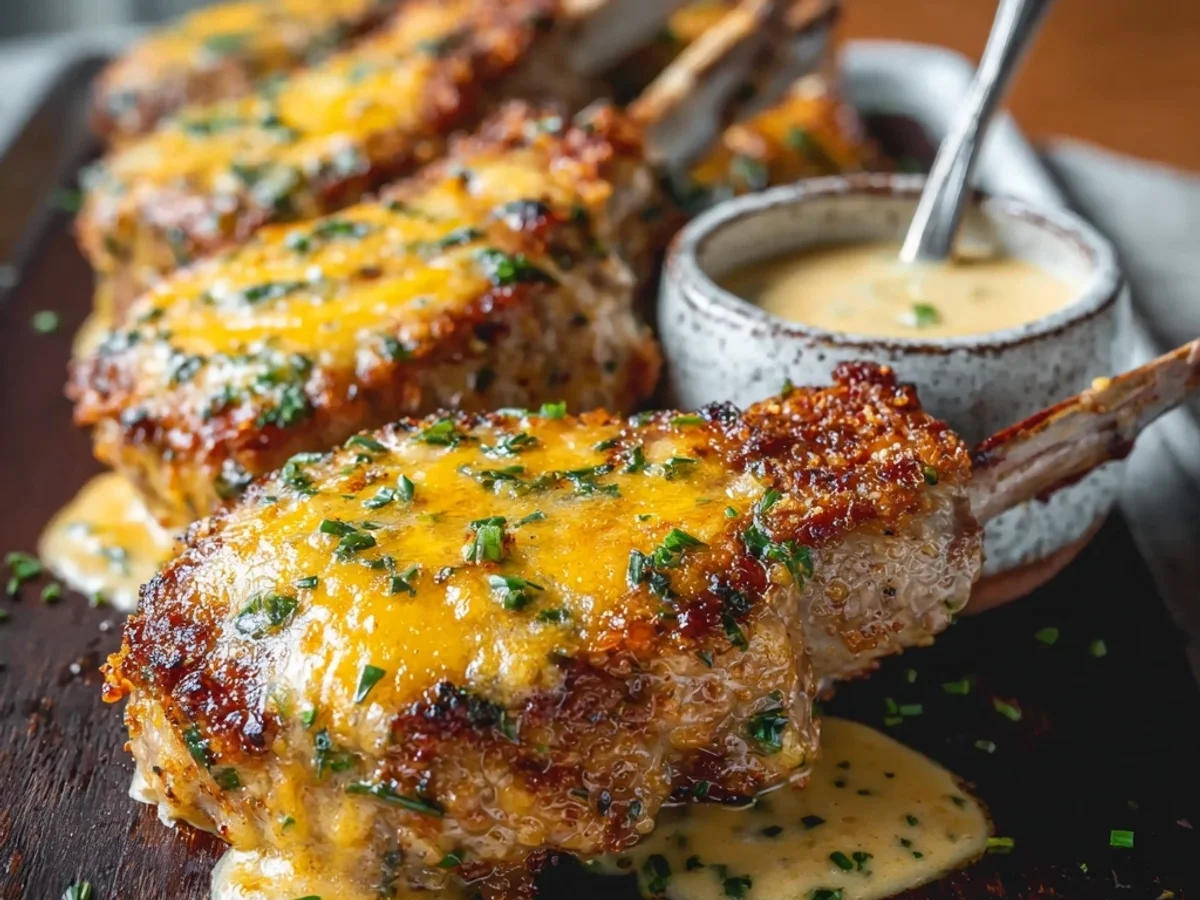 Cheddar Ranch Lamb Chops Recipe: Savory Herb-Crusted Delight - Featured Image