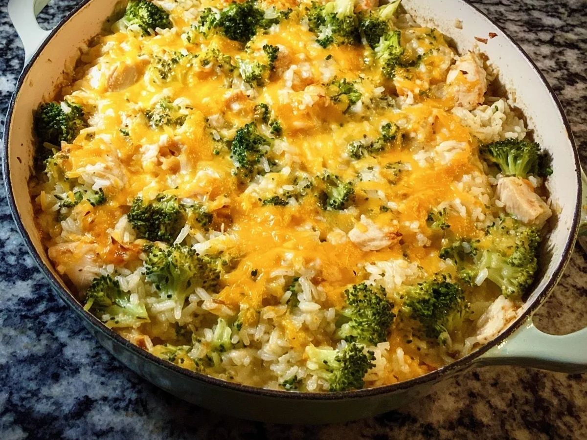 Chicken Broccoli Rice Casserole: Easy Meal Prep Dinner - Featured Image