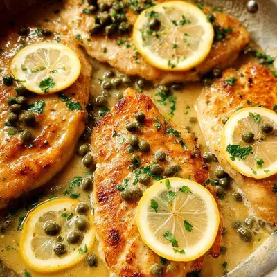 Chicken Piccata with Zesty Lemon & Capers