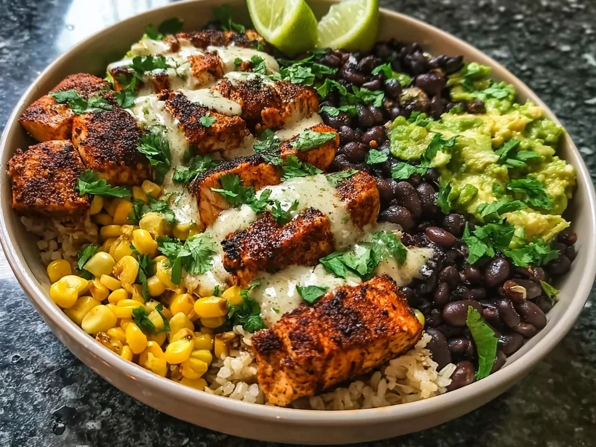 Chipotle Chicken Bowl: High Protein & Meal Prep - Featured Image