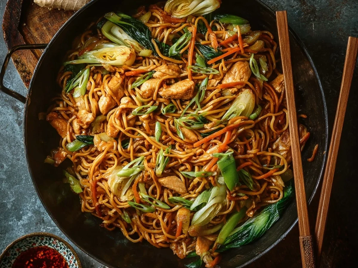 Classic Chicken Chow Mein Recipe: My Weeknight Stir-Fry - Featured Image